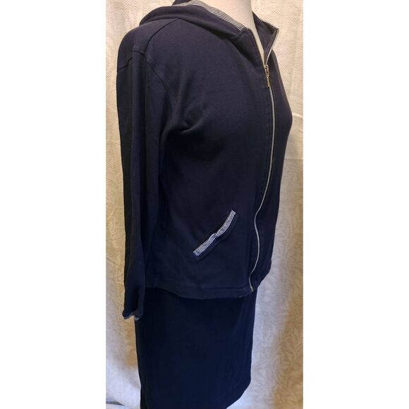 Briercreek black athletic skirt and zip up hoodie set - Picture 8 of 16